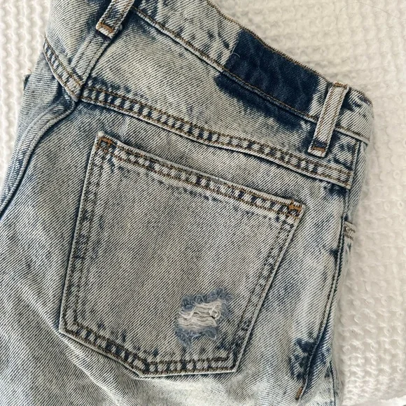 Mango MNG MOM Denim Jeans Button Fly - Picture 4 of 7